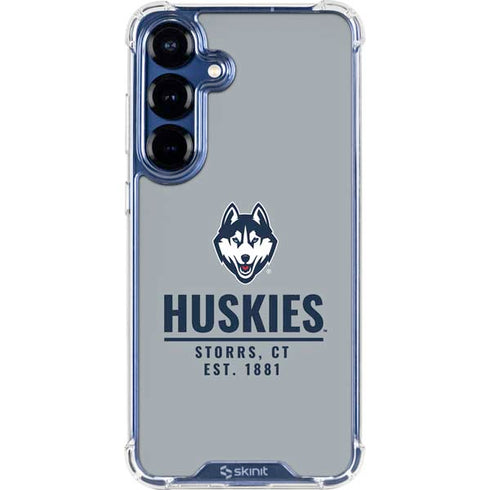 University of Connecticut Huskies Est 1881 Galaxy S25 Clear Case